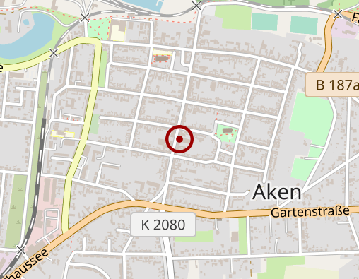 Karte: AWO Soziale Dienste Anhalt gGmbH Sozialstation Aken