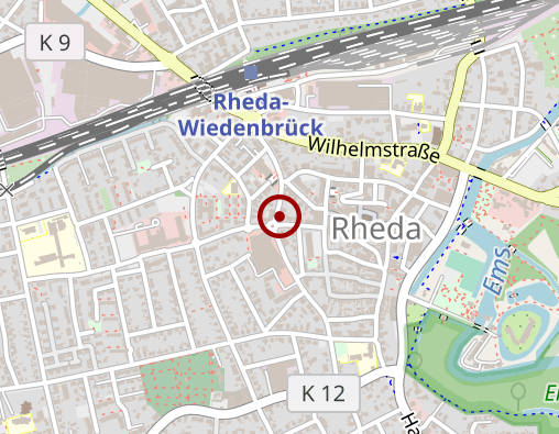 Karte: Schiene Maria