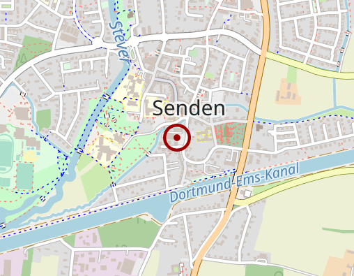 Karte: Caritas Sozialstation Senden