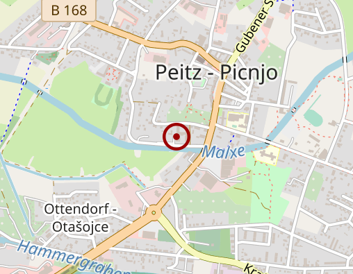 Karte: Diakonie-Tagespflege Peitz