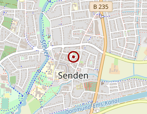 Karte: Steverteam Mobile Pflege