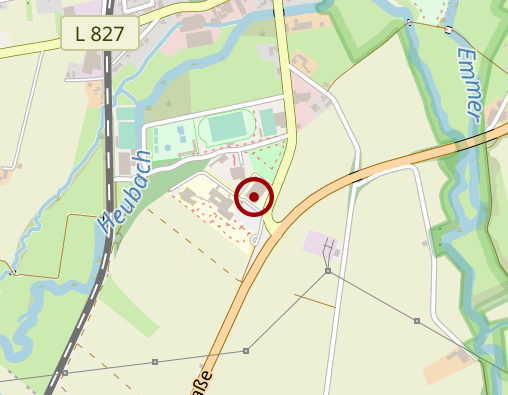 Karte: Caritas-Pflegestationen Weser-Egge - Region Nord