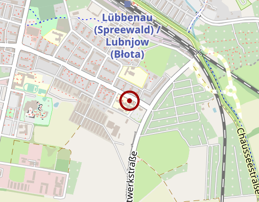 Karte: Medizinisches Zentrum Lübbenau, Franek Dipl.-Med.