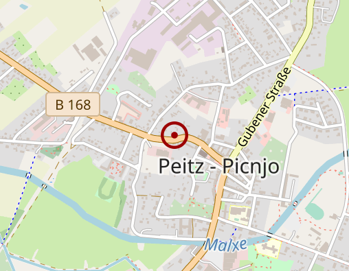 Karte: Bestattungshaus Forst D. Menzel GmbH