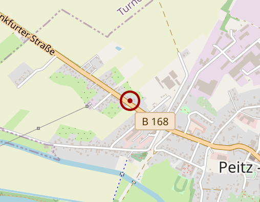 Karte: Häuslicher Pflegedienst Ines Stecklina