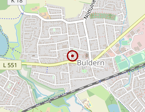 Karte: Annengarten - Seniorenwohnanlage Buldern