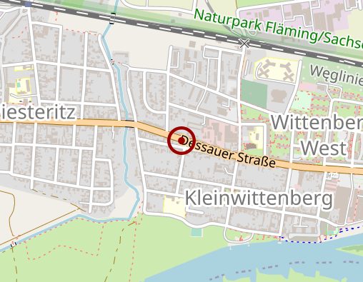 Karte: Wittenberger Beerdigungs- institut Ferdinand Schach