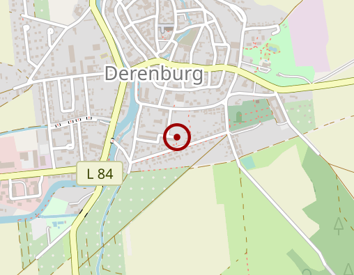 Karte: Diak. Werk im Kirchenkreis HBS e.V. - "neues Wohnen" Tagespflege Derenburg