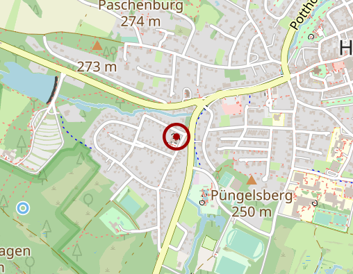 Karte: Lebenshilfe Detmold e.V.