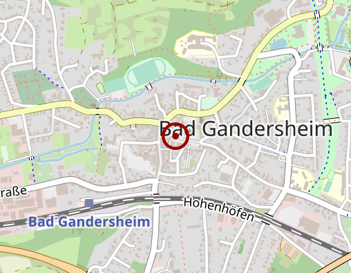 Karte: Diakonie im Braunschweiger Land gGmbH, Außenstelle Bad Gandersheim