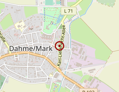 Karte: M.E.D.Senioren-Wohn-und Pflegezentrum Dahme GmbH