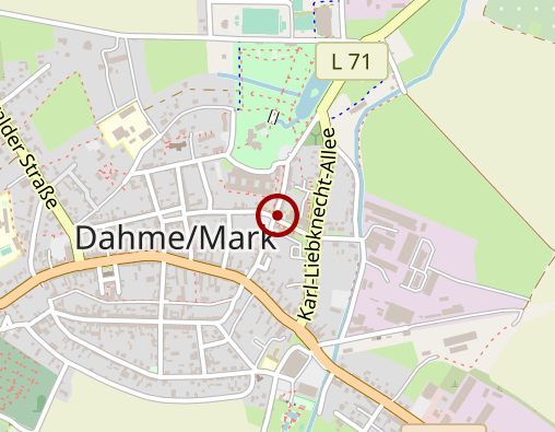 Karte: Ambulanter Pflegedienst der M.E.D. Gesundheitszentrum Dahme GmbH