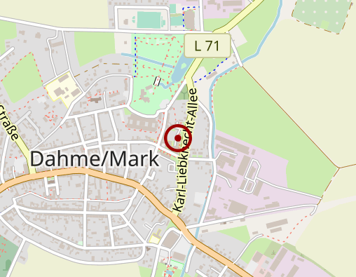 Karte: Wohn- und Pflegezentrum Dahme