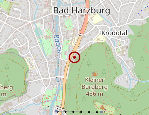 Karte: CURATA Residenzen GmbH Seniorenresidenz Belvedere am Burgberg Pflegeheim