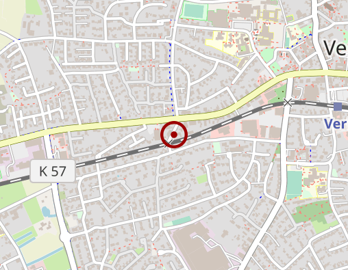 Karte: Verler Taxizentrale