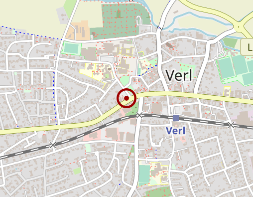 Karte: Lichtblick Verl - Ambulanter Pflegedienst GmbH