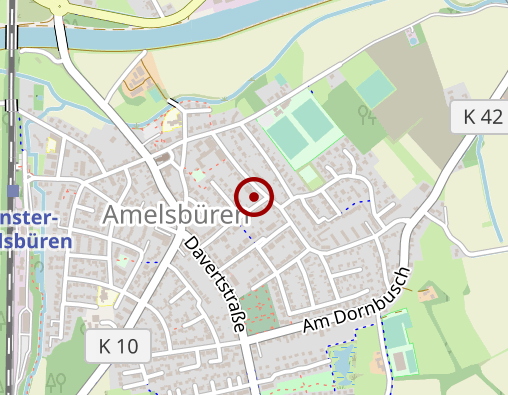 Karte: Tagespflege an der Kreuz-Christi-Kirche