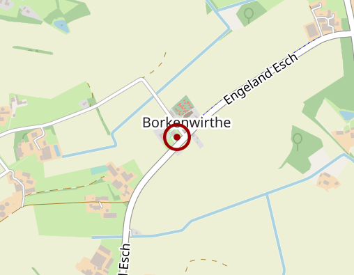 Karte: Turnhalle Borkenwirthe