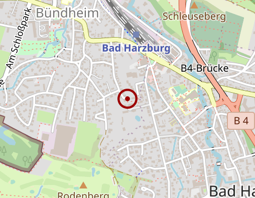 Karte: Rosenheim Seniorenpension