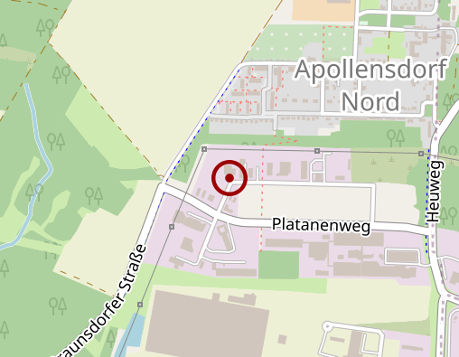 Karte: Häusliche Pflege Zuversicht Marie Tschirner - Ambulanter Pflegedienst