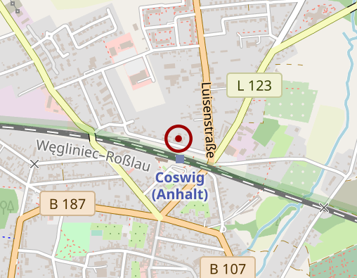 Karte: Deutsches Rotes Kreuz Wittenberg gemeinnützige Pflege GmbH Sozialstation Zerbst