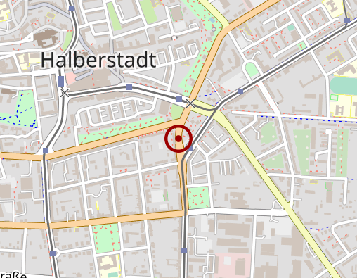 Karte: Volkssolidarität Landesverband Sachsen-Anhalt e.V. Regionalverband Harz Sozialstation "Vorharz"