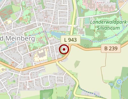 Karte: gpz, Tagesklinik Bad Meinberg, Pyrmonter Straße 12c, Horn-Bad Meinberg