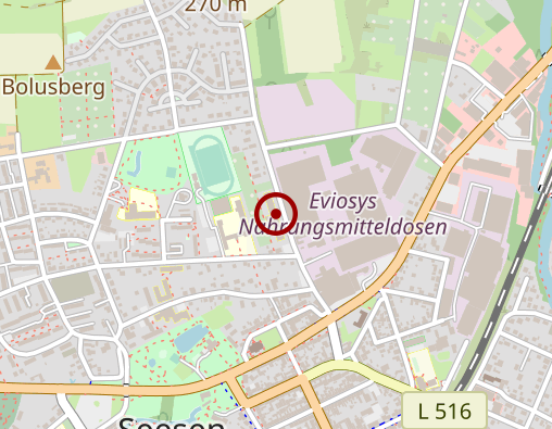 Karte: "Seniorenwohnanlage am Schildberg" Betriebsgesell- schaft mbH & Cie. KG DOREAFAMILIE Seesen