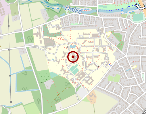 Karte: LWL Klinikum Gütersloh