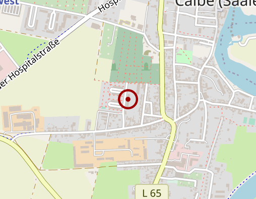 Karte: Caritas - Sozialstation Calbe