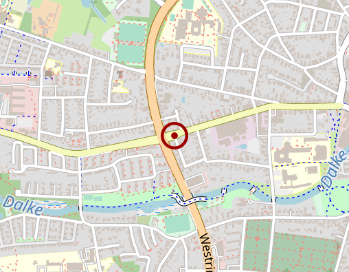 Karte: Caritas-Tagespflege Gütersloh