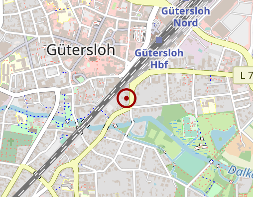 Karte: Bergstraeßer Axel Dr. med