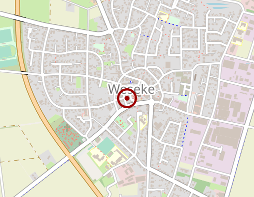 Karte: Bürgerbüro Weseke