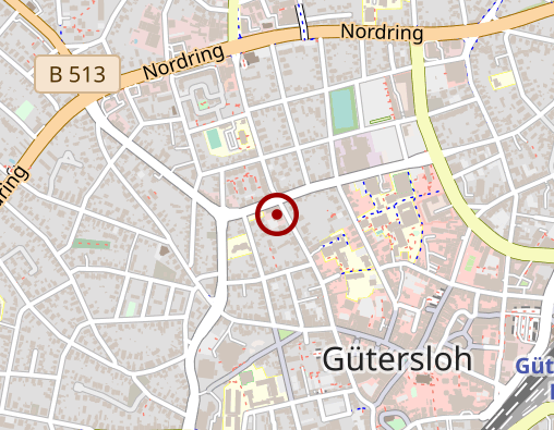 Karte: Förderkreis Wohnen-Arbeit-Freizeit e.V. - Ambulanter Pflegedienst