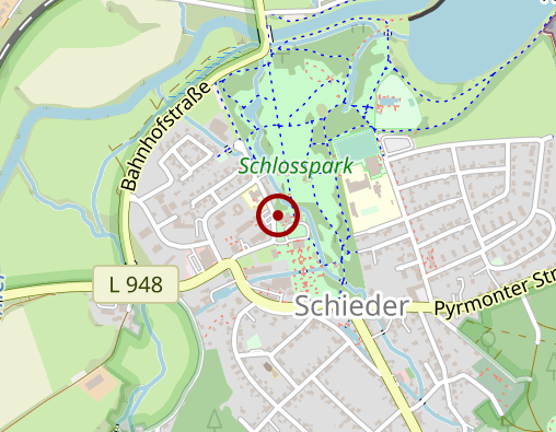 Karte: Gesundheitszentrum Schieder Inh. Rolf Schröder