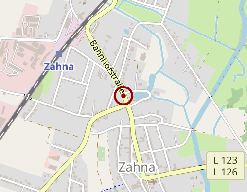 Karte: Bestattungshaus Zahna