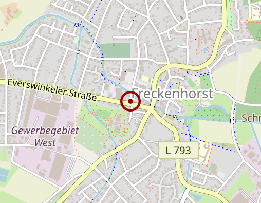 Karte: Huerkamp Bestattungen