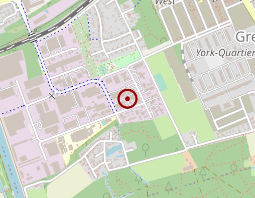 Karte: Taxi-Zentrale Münster e.G.