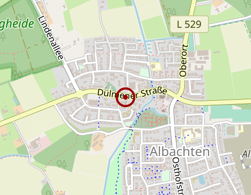 Karte: Bären-Apotheke in Albachten