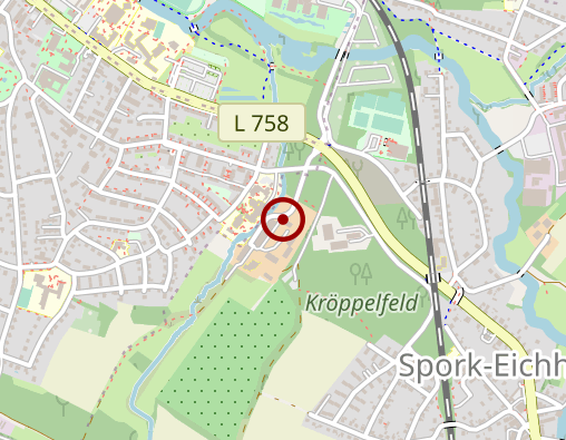 Karte: Lebenshilfe Detmold e.V.