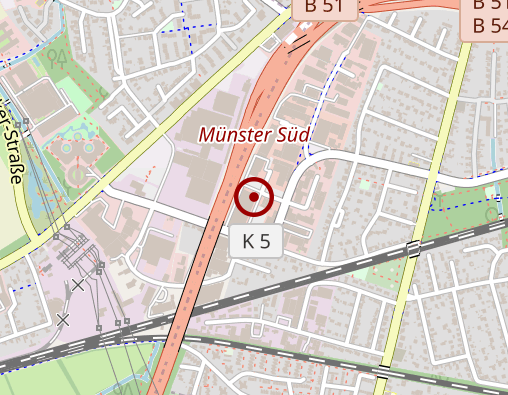 Karte: Peters Schuh u. Schlüsseldienst i. Hit Markt