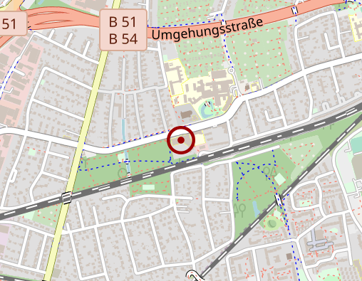 Karte: Altenzentrum Maria-Hötte Stift