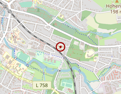 Karte: Kreissenioreneinrichtung Detmold - Junge Pflege