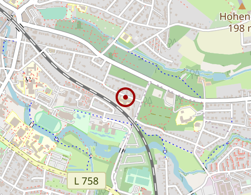 Karte: Kreissenioreneinrichtung Detmold