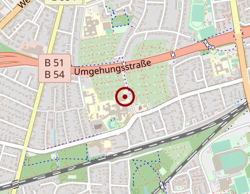 Karte: Ludgerus-Kliniken Münster GmbH