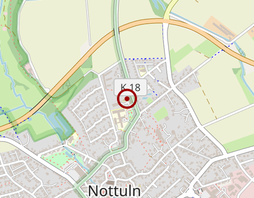 Karte: Klinik am Schlossgarten, Standort Nottuln