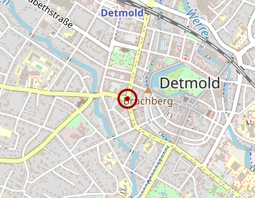 Karte: Krankengymnastik-Praxis Brüggemann Inhaber: Claudia Akemeier MSc Ost.