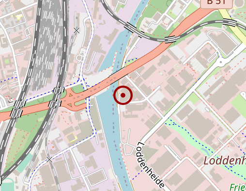 Karte: Taxiruf Münster GmbH