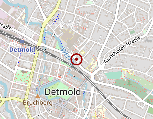 Karte: Lebenshilfe Detmold e.V.