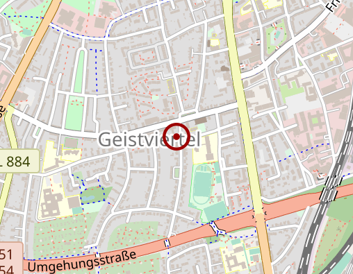 Karte: Apotheke auf der Geist